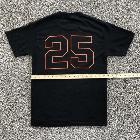 Undefeated x San Francisco Giants UNDFTD We Are Giants Orange Stencil Tee Shirt